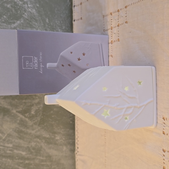 Rader Winterzeit Light House Tree Tealight Holder made in Germany - Picture 1 of 5